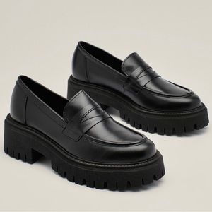 Chunky Penny Loafers